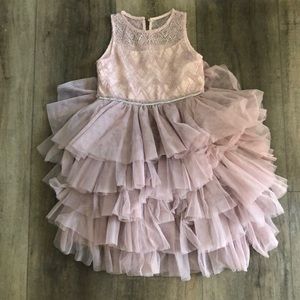 Badgley Mischka girls size 6 dress
